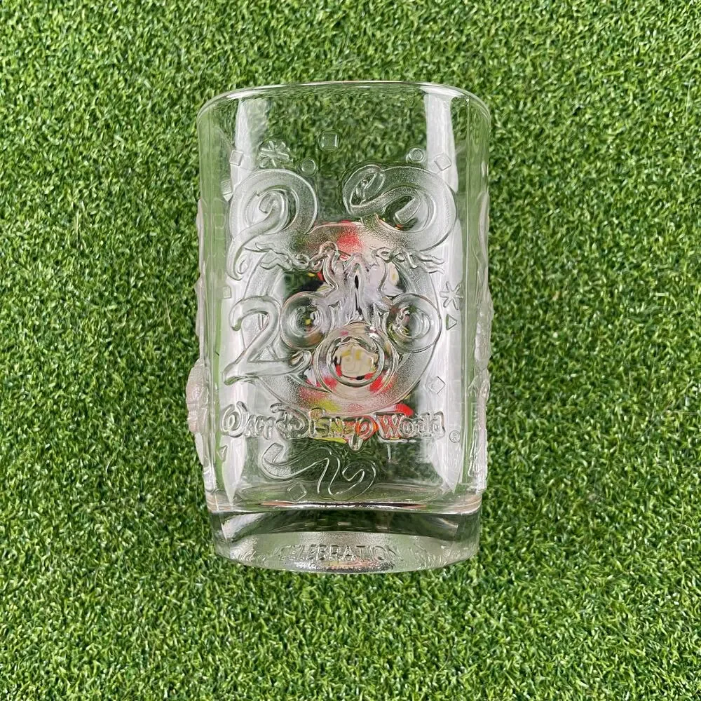 Vintage 2000s McDonalds Walt Disney World Mickey Mouse Animal Kingdom Glass